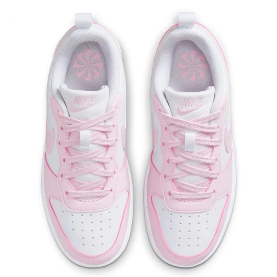 Nike Court Borough Low Recraft White Pink Foam - Ảnh 4