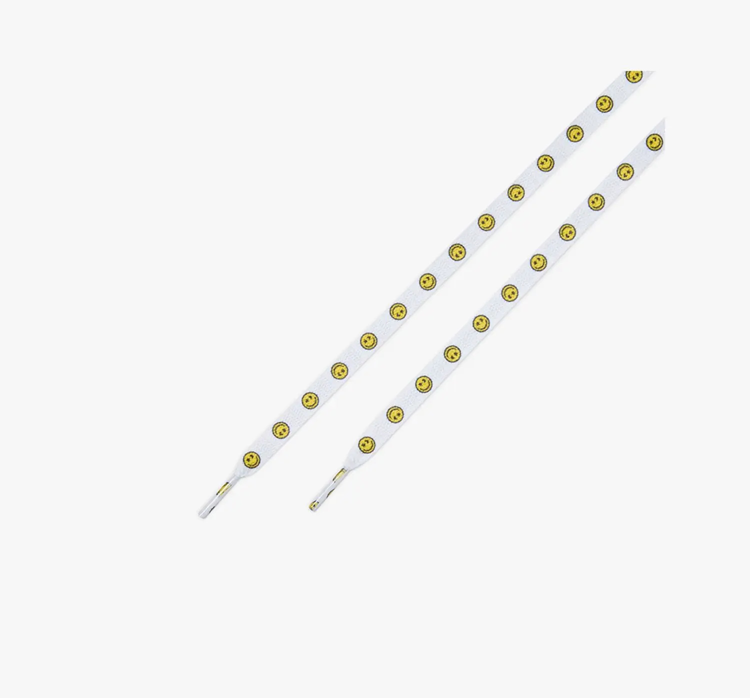 Dây Buộc Giày Converse 54 Inch Smiley Vibes Unisex - White