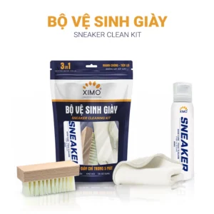 Bộ Vệ Sinh Giày Nhanh Sneaker Clean Kit 150ml Cao Cấp Loại Bỏ Vết Bẩn
