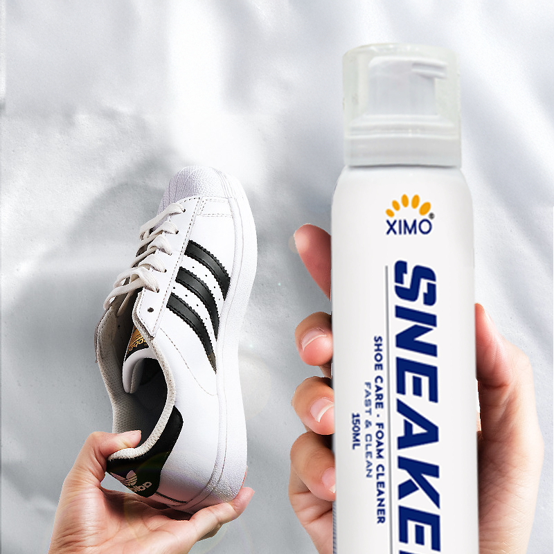 Bộ Vệ Sinh Giày Nhanh Sneaker Clean Kit 150ml Cao Cấp Loại Bỏ Vết Bẩn - Ảnh 4