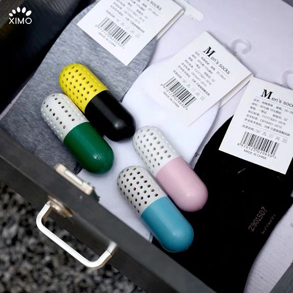Viên hút ẩm khử mùi giày dép, và đồ vật đa năng CURE PILL XIMO KMG01 - Ảnh 4