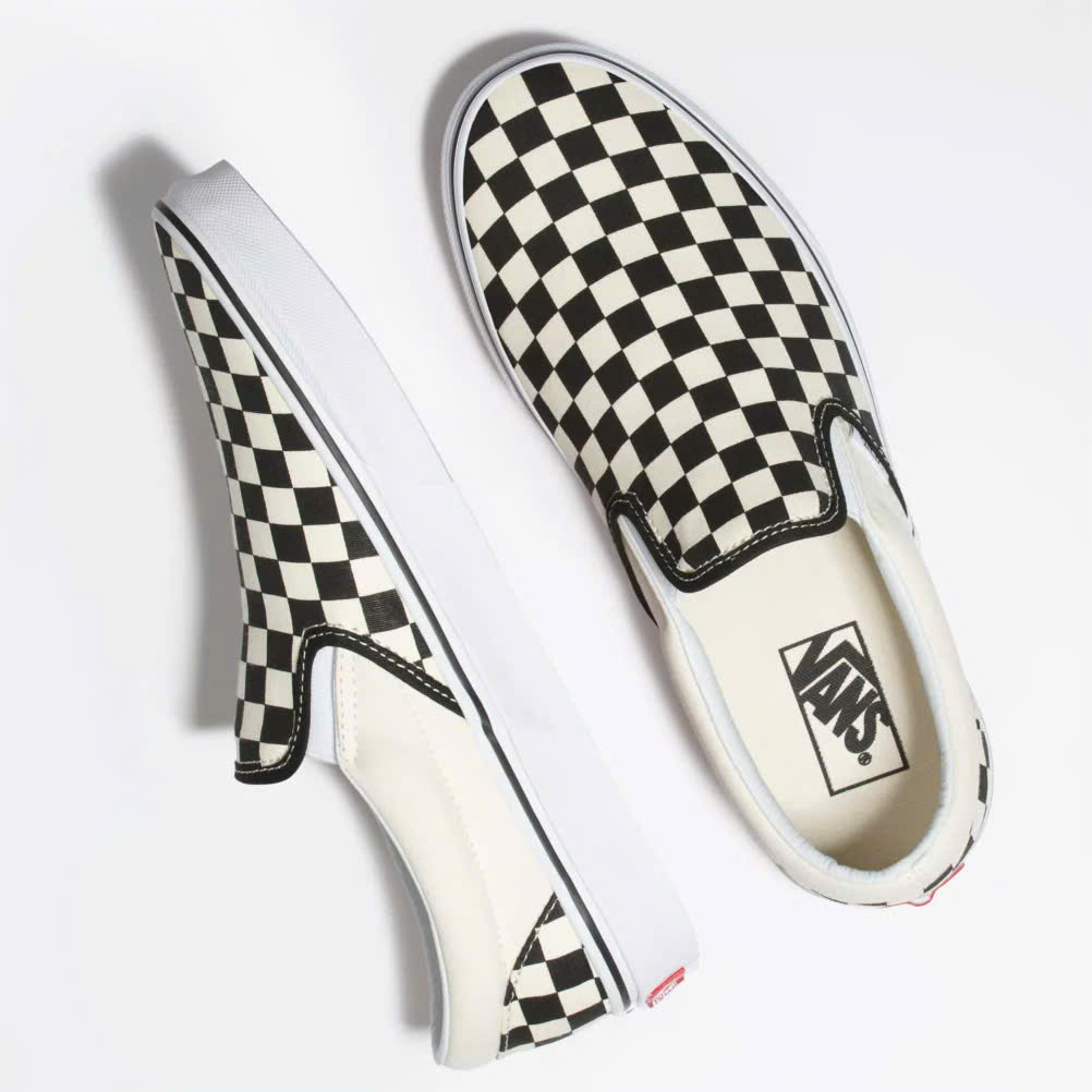 Giày Vans Checkerboard Slip-On Classic - Ảnh 3
